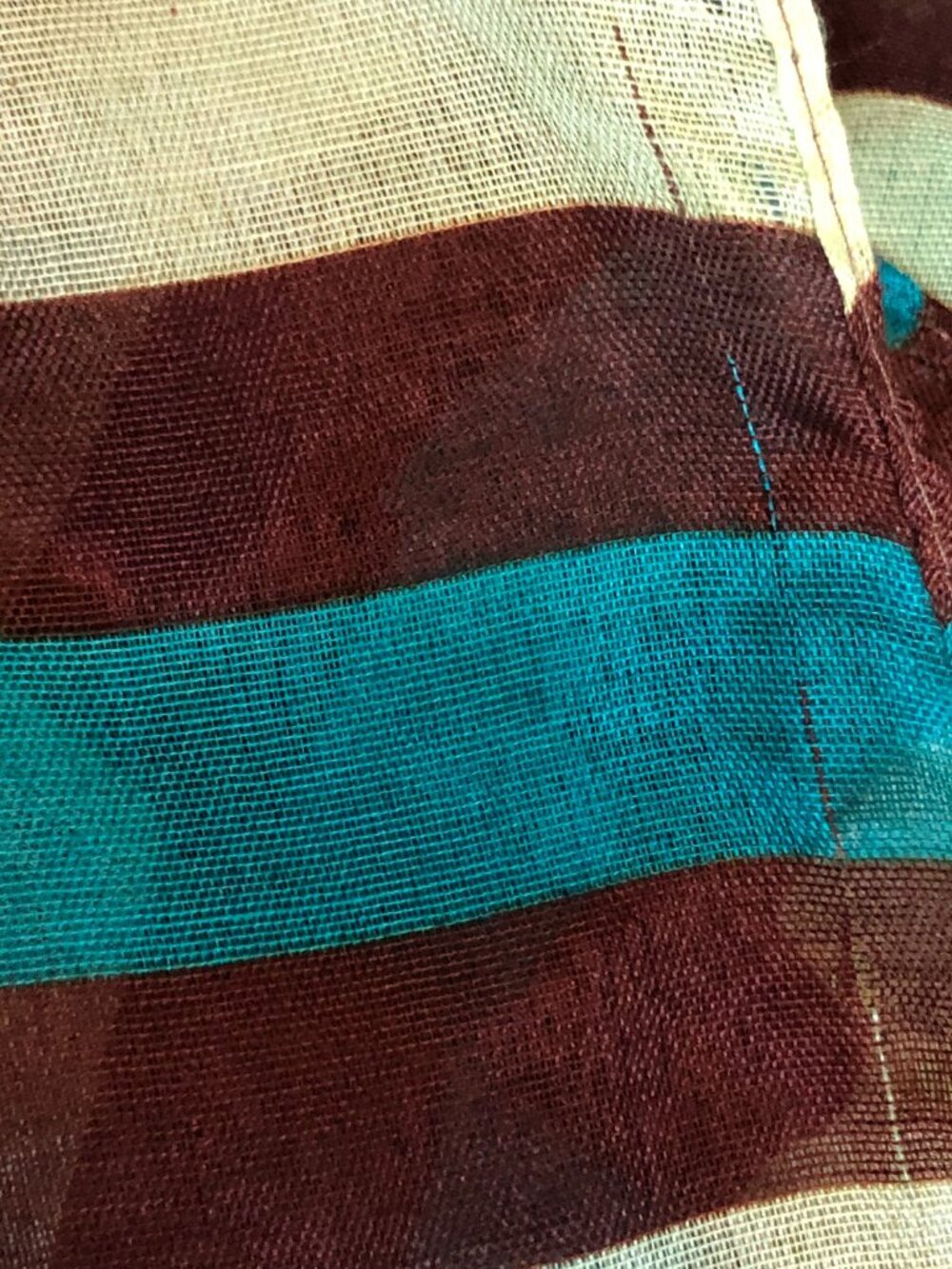 Striped Rectangle Scarf - Picture 3 of 5